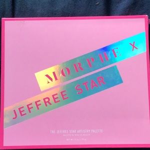 Morphe x and Jeffree star makeup pallet